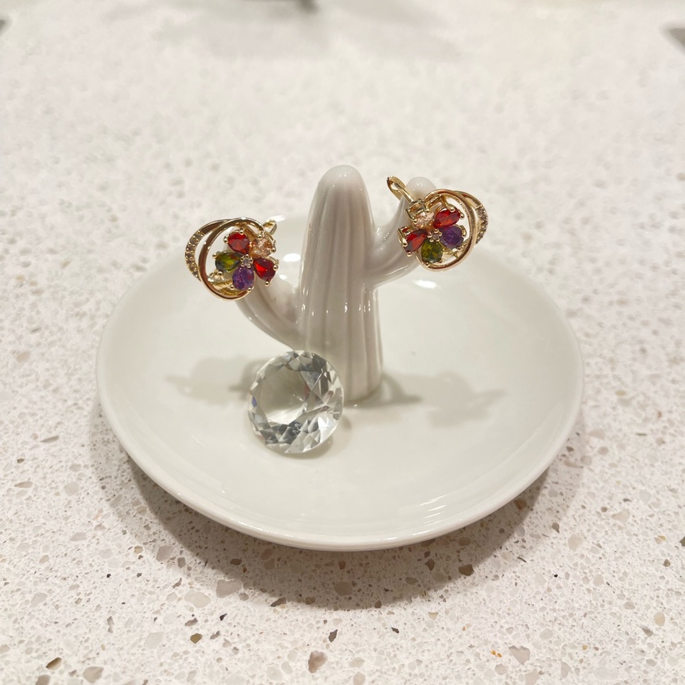 Dipped in 10k Gold Earrings